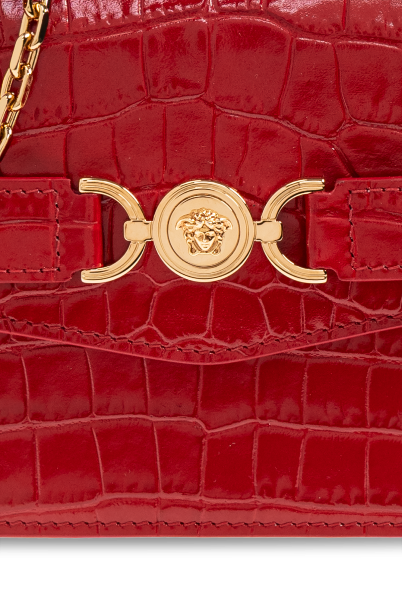 Red Wallet on chain `Medusa `95` Versace - Vitkac Slovakia